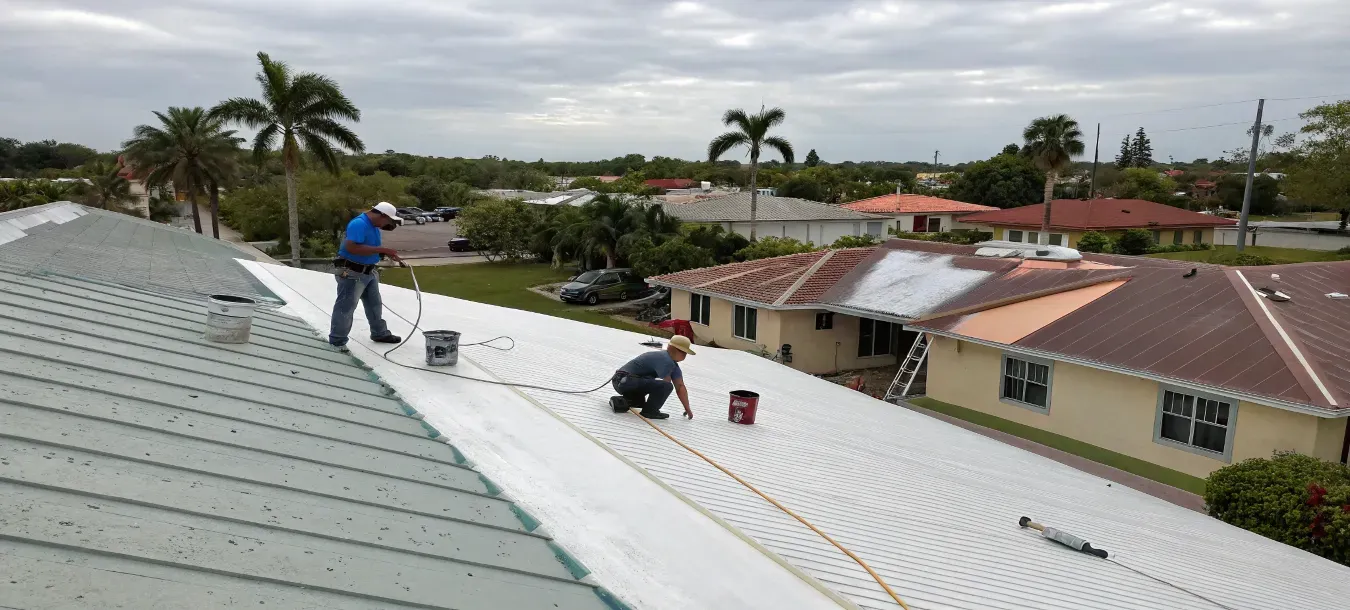 Technician inspecting an energy-efficient window